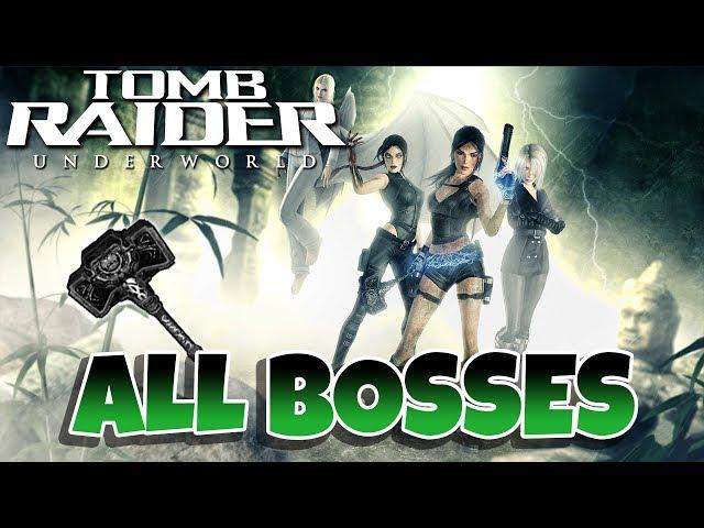 Tomb Raider: Underworld - All Bosses + Ending