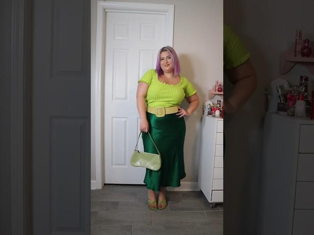 Do yall like monochromatic outfits? #styleinspo #grwm #plussizefashion #midsizefashion #outfitinspo