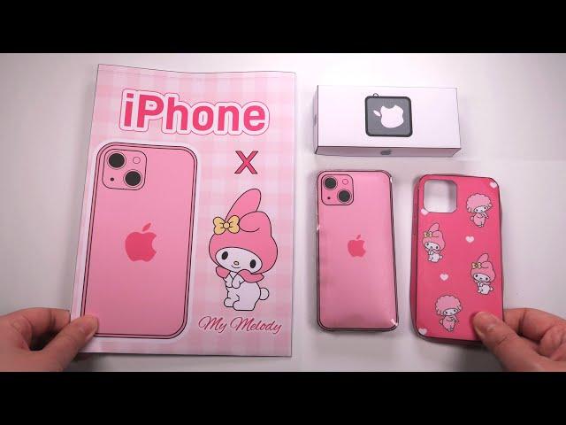 [ Paper Diy ] iphone15 Sanrio My Melody Blind Bag ASMR