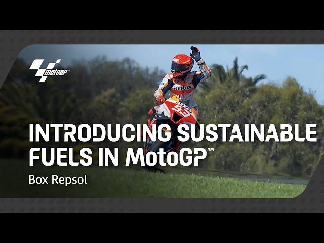 Repsol Honda pave the way for sustainable fuels in MotoGP™ | Box Repsol