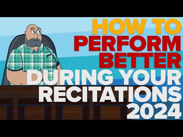 [LAW SCHOOL PHILIPPINES] How to Do Better During Recitations 2024 | #DearKuyaLEX