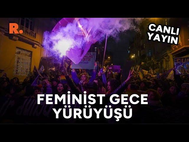 23. Feminist Gece Yürüyüşü | Kadınlar ve LGBTİ+’lar Sıraselviler Caddesi’nde #CANLI