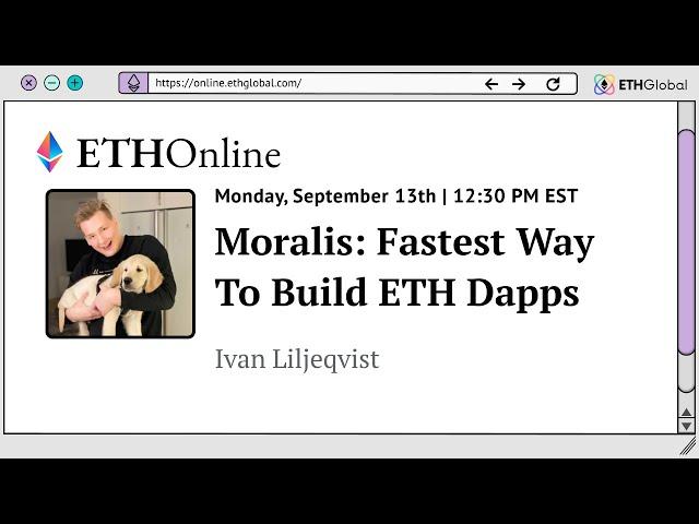 Moralis: Fastest Way To Build ETH Dapps