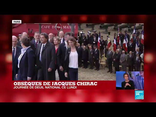 Hommage à Jacques Chirac : Claude Chirac est venue remercier les Français