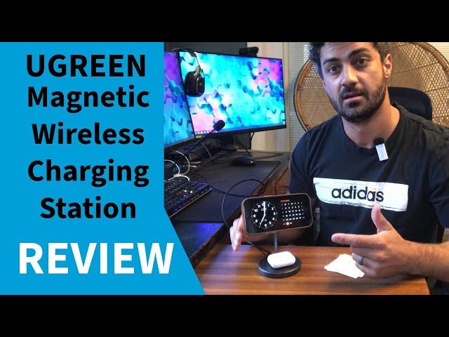 The UGREEN 2 in 1 Wireless Charge Station