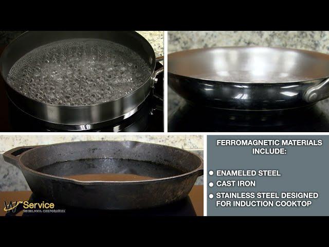 Common Induction Operating Sounds Using Correct Cookware