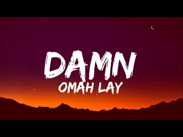 Omah Lay -  Damn (Lyrics)