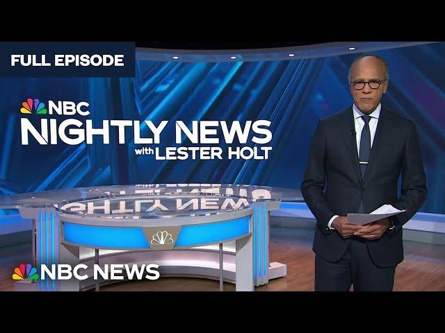 Nightly News Full Broadcast - Oct. 22