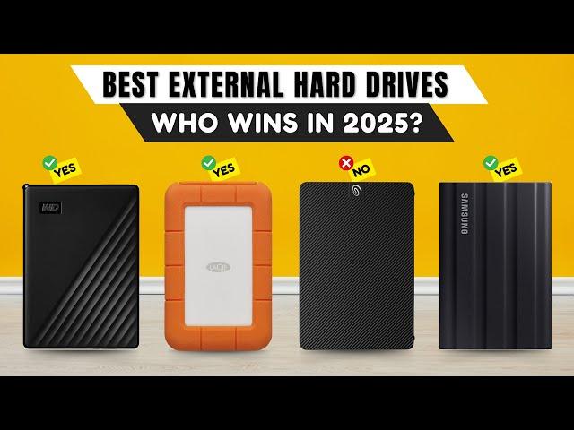 Best External Hard Drives 2025 [watch before you buy]