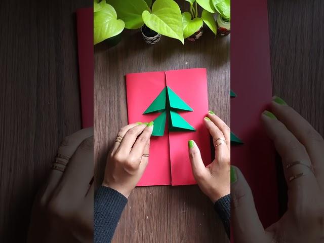 DIY Christmas Card | Christmas Greeting Card |#shorts #easycrafts #christmas #viral