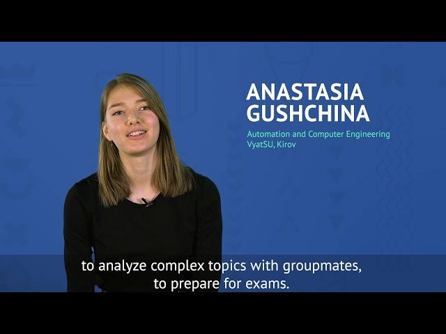 Anastasia Gushchina|Student feedback|VyatSU