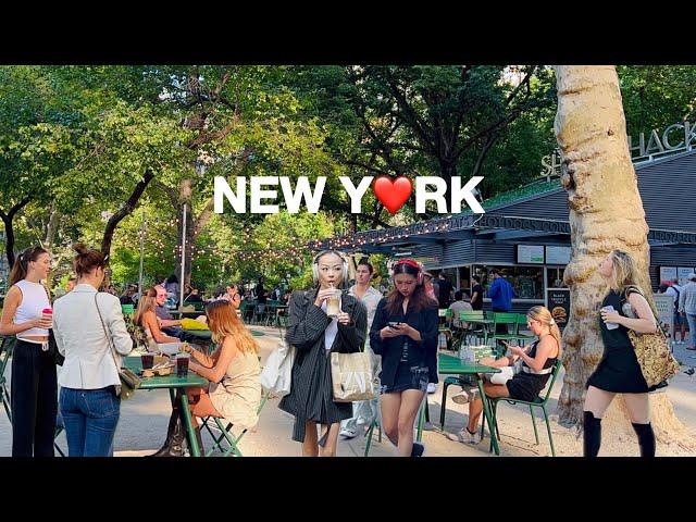 [4K]NYC WalkBeautiful Autumn Day in New York City Friday Evening Vibes in Manhattan | Sept 2024