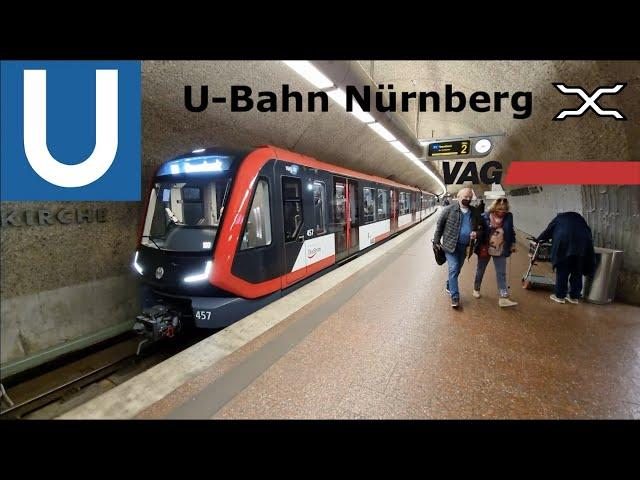 U-Bahn Nürnberg | Metro | VAG |  driverless metro | Nuremberg