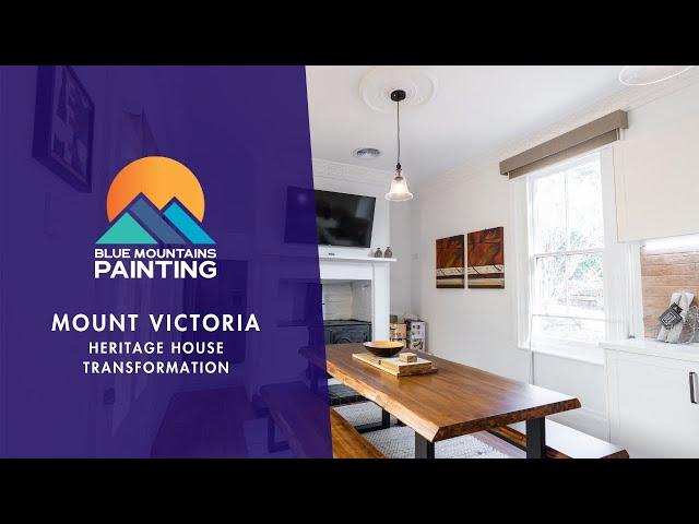 Blue Mountains Painting | Mount Victoria Heritage House Transformation