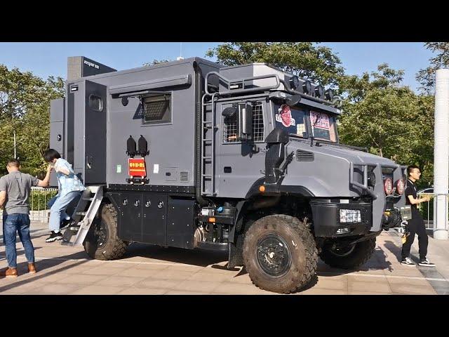 2023 FAW Jiefang 4x4 off-road RV in-depth Walkaround