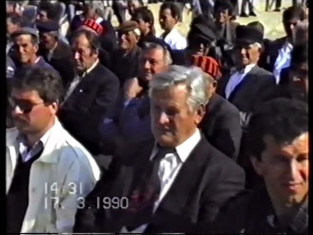 Gradac kod Drniša, osnivačka skupština HDZ 17.03.1990 .