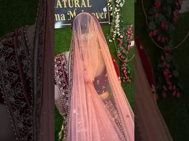 Beautiful bride  #neema makeover #natural beauty parlour #
