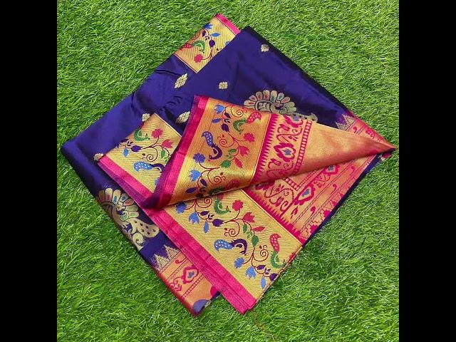 Hamja Brocket Paithani.. Order please-8669704807