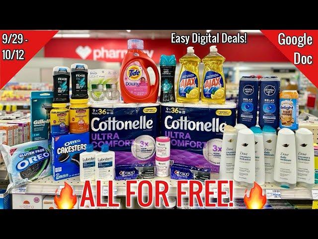 CVS Free & Cheap Coupon Deals & Haul| 9/29 - 10/12| Easy Digital Deals & MMs!| Learn CVS Couponing