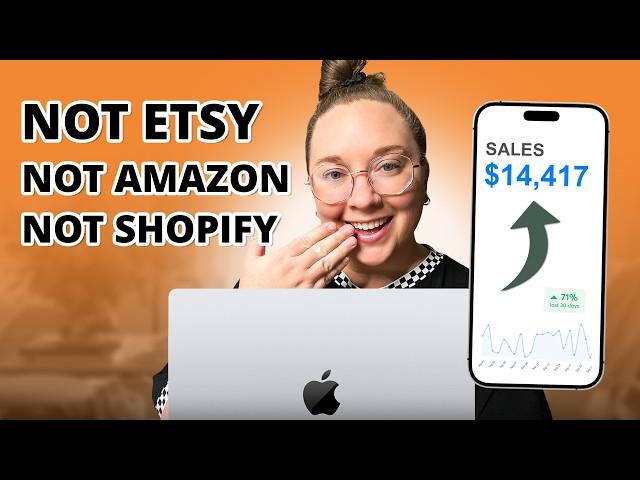 Make $14,417/mo creating digital products (DON'T sell on Etsy!)