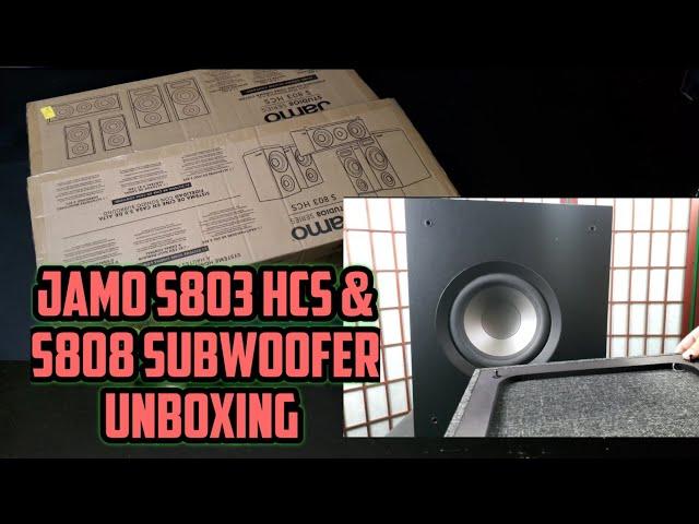 Jamo S803 HCS & S808 Subwoofer Unboxing - Budget Home Theater Speakers - Inflewence's Tech