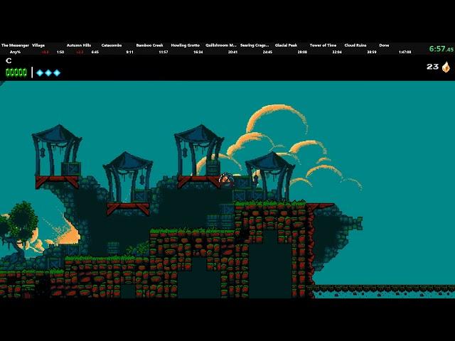 The Messenger Any% in 1:45:08