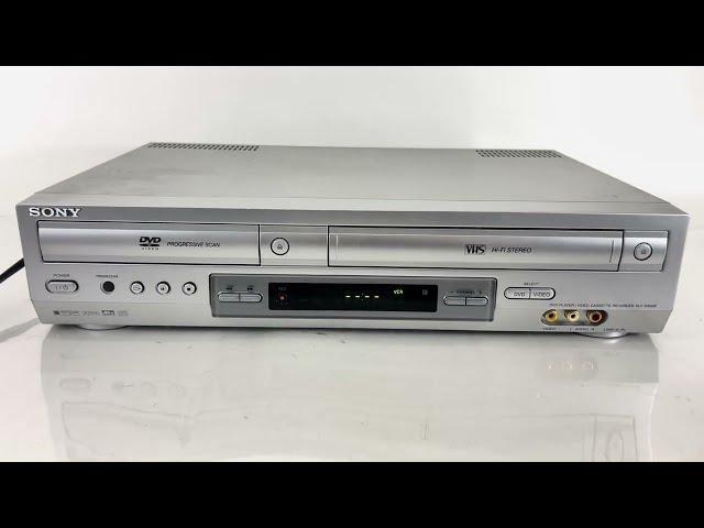 Sony SLV-D300P DVD VCR Combo Player VHS Recorder 4 Head