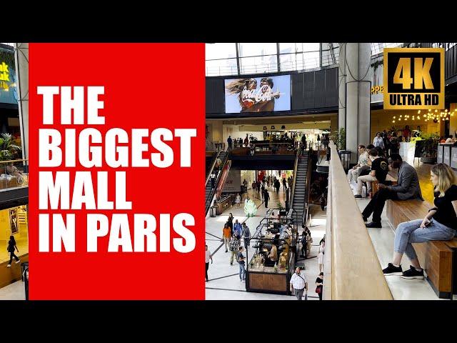 Westfield Les 4 Temps La Defense Is The Biggest Mall In Paris | 4K UHD