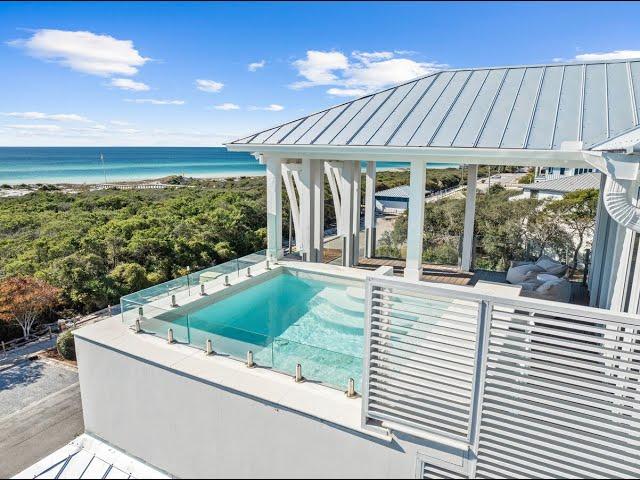 Must-See Luxury Gulf Front Home With Rooftop Pool Under $10 Million!