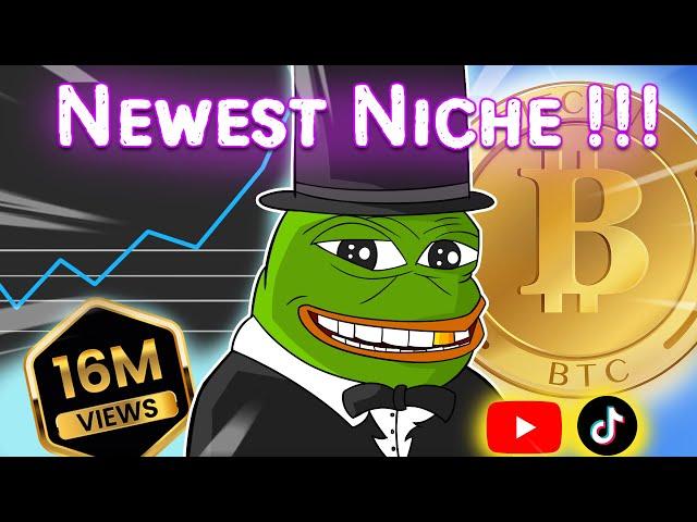 NEW Niche! Go VIRAL with Crypto News in 2024  Youtube & TikTok Creativity