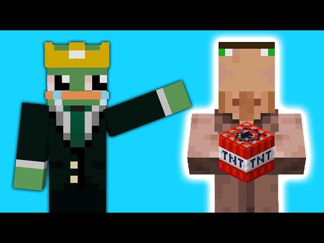 i played minecraft with a dumb villager