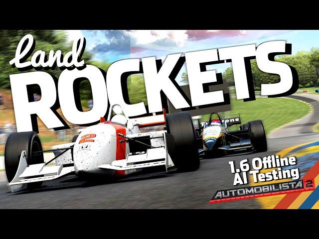 AMS2 1.6 Offline AI Racing - CART 2000 at Road Atlanta