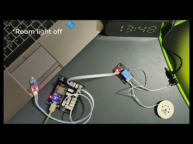 Automatic Night Light using LDR Photoresistor and Arduino / NodeMcu