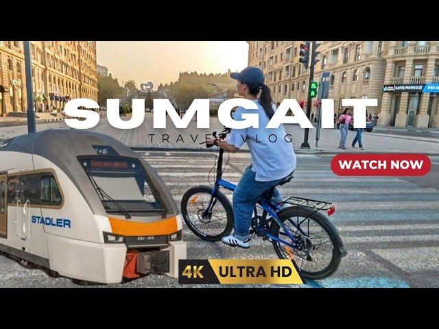 "Sumqayit City of Azerbaijan: Streets, Seaside, and Travel Tips  4K (UHD)"#city#citywalk