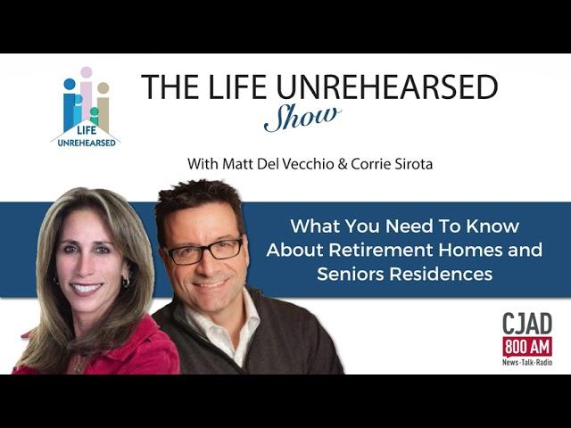 What You Need To Know About Retirement Homes and Seniors Residences