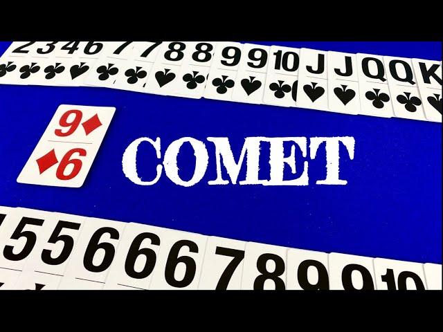 How To Play Comet - Card Games For 2 Players