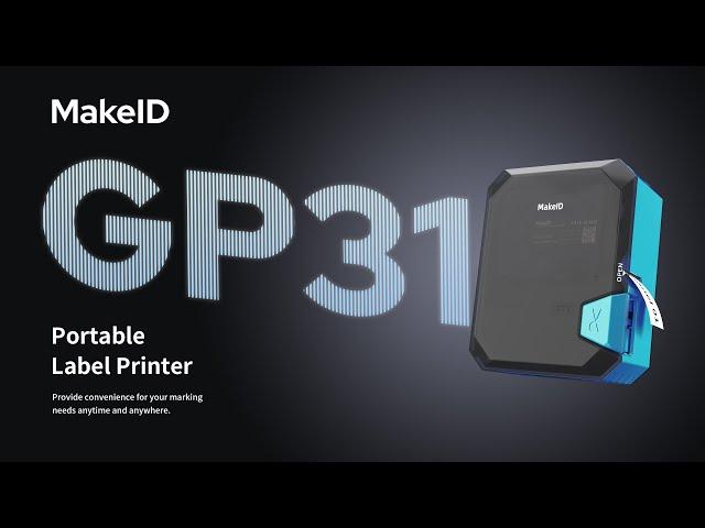 MakeID | Discover the GP31 Portable Label Printer for Field Professionals