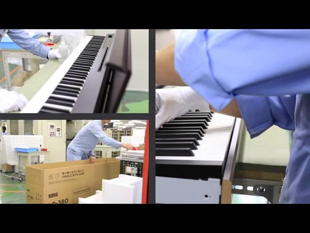 KORG LP-380 / Ujidenki Industry CO, LTD Miyama Factory Tour