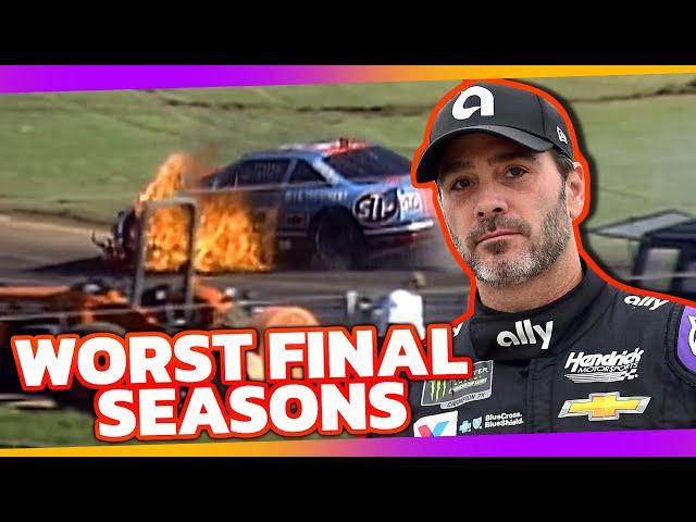 The WORST Final Seasons in NASCAR