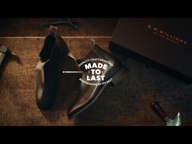 R.M.Williams | Made to last
