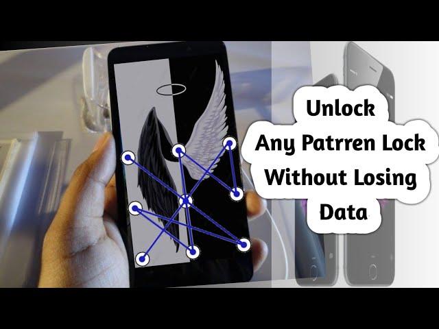 how to unlock pattern lock on android without losing data