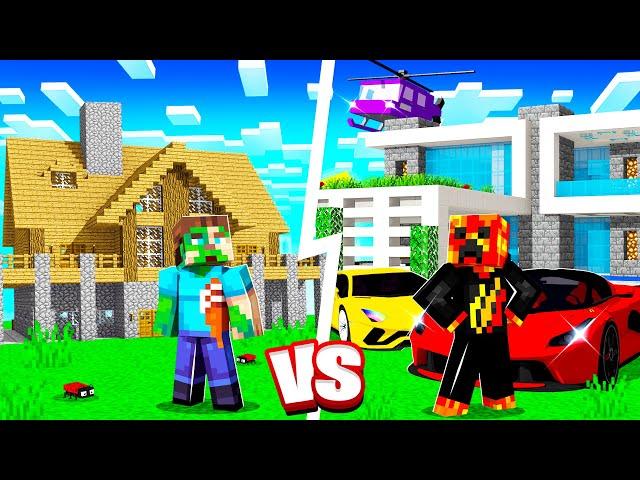 Minecraft MILLIONAIRE Build Battle vs PRO Builder