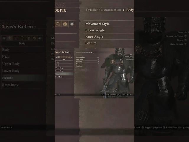 Dragon’s Dogma 2 slim muscular male physique custom sliders