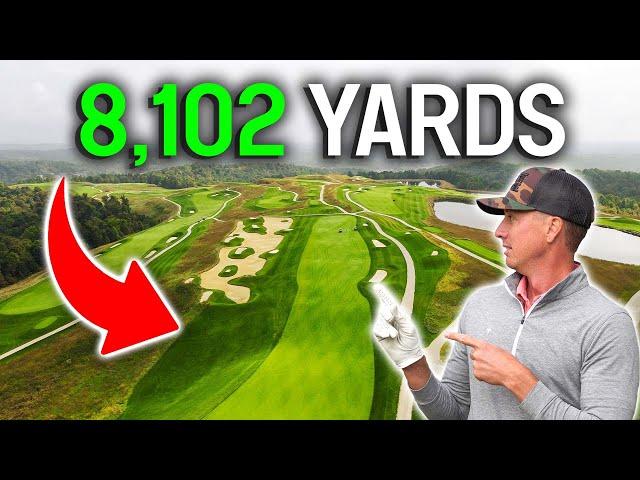 LONGEST Golf Course In The World? | Part 1 | Golfing At Pete Dye In French Lick