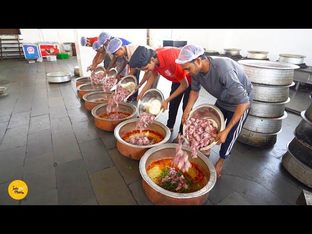 Biggest Mutton Biryani Mega Factory Daily 1000 Kg Biryani Making Rs. 270/- Only l Hyderabad Food