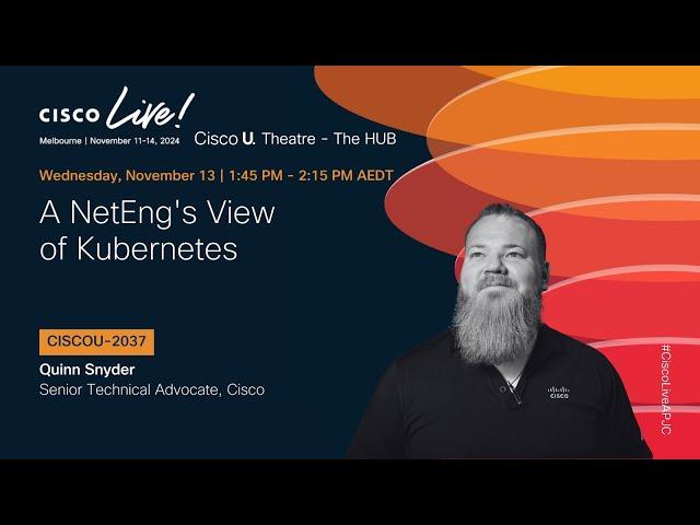 A NetEng's View of Kubernetes