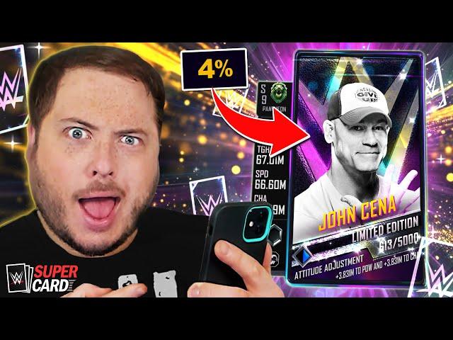 Can I Get a LIMITED EDITION John Cena in WWE SuperCard?