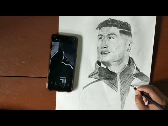 Cristiano Ronaldo | CR7 | Sketch | Dinesh Rai Arts