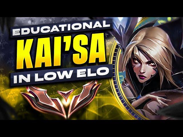 Low Elo Kai'Sa Guide - Kai'Sa ADC Gameplay Guide | League of Legends