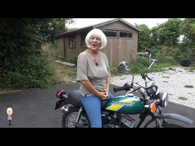 Kawasaki KM90, getting the bike started - Part 30